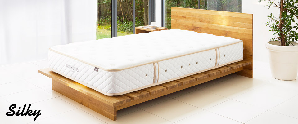 日本ベッド ｼﾙｷｰﾎﾟｹｯﾄｺｲﾙﾏｯﾄﾚｽ パフ 家具の福屋